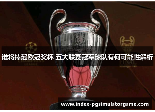 谁将捧起欧冠奖杯 五大联赛冠军球队有何可能性解析